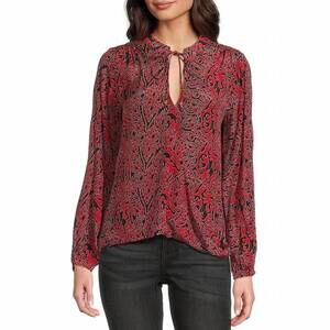 NEW APNY rossover top with tassel in red